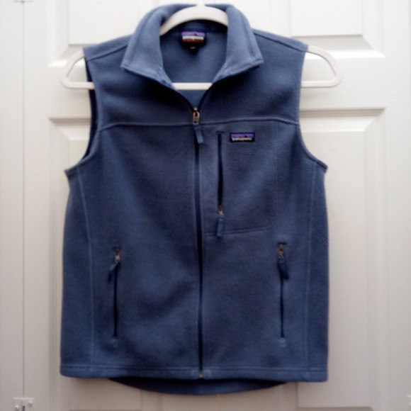 Patagonia Men's Blue Fleece Vest - Picture 1 of 7